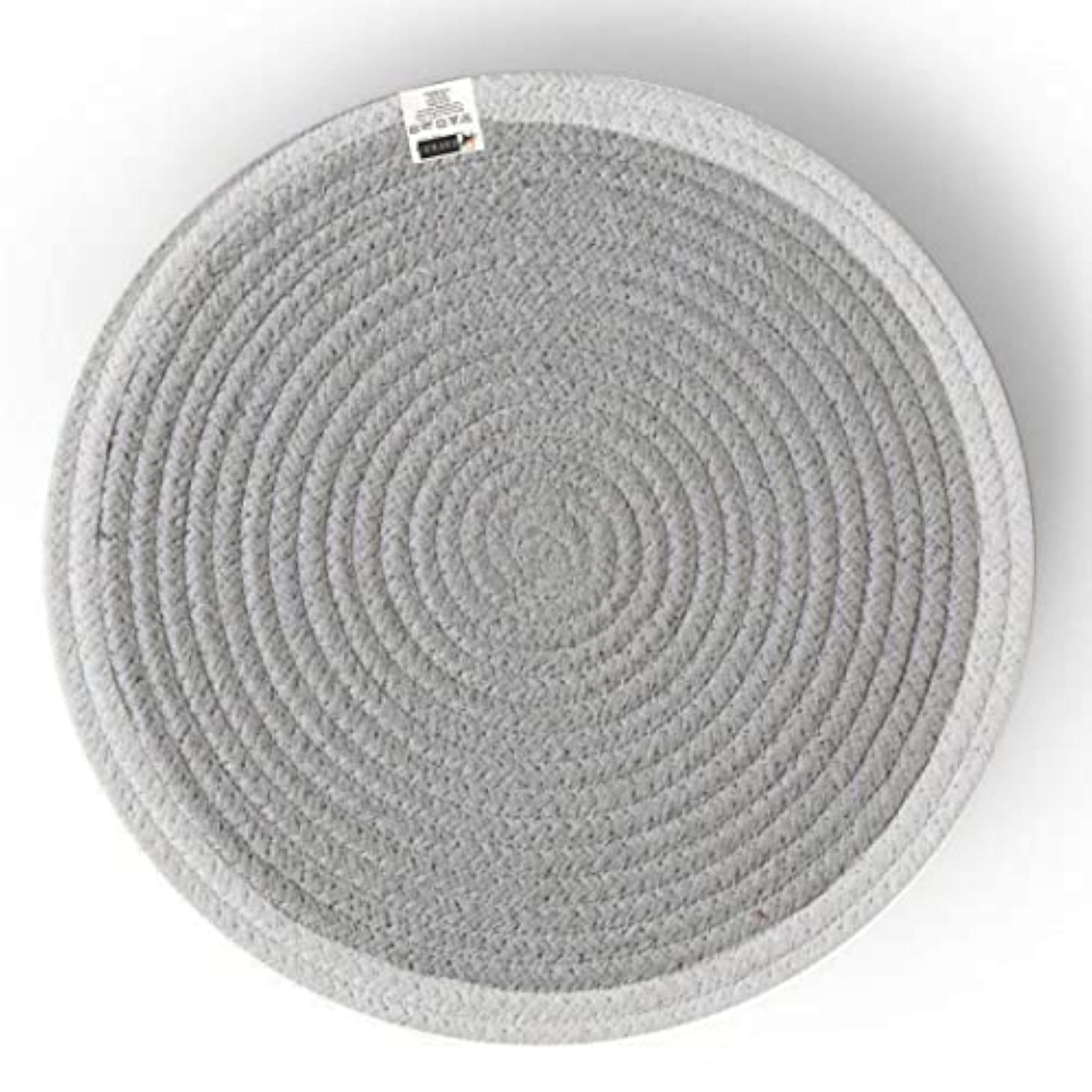 Natural Cotton Round Coaster for Dining Table